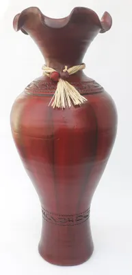 Produktbild von BODENVASE "KLASSIK I" - Größe: ca.70 CM Bordeaux / Weinrot
