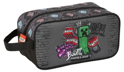 Produktbild von Minecraft Graffiti Schuhtasche