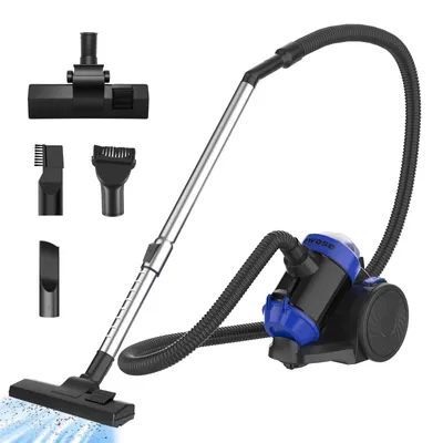 Produktbild von Staubsauger - Bodenstaubsauger Zylinder - 1200 W - Beutellos 1,5 l Behälter - HEPA-Filter - Kabel 4 m