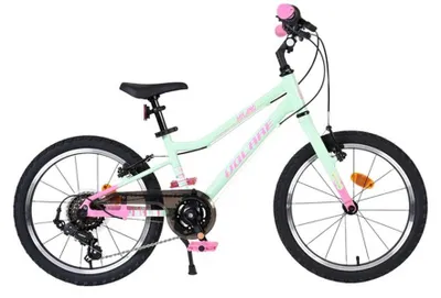 Image de Vélo pour enfant Volare Milano - modèle pour filles - 18 pouces - Nexus 3 - Vert menthe