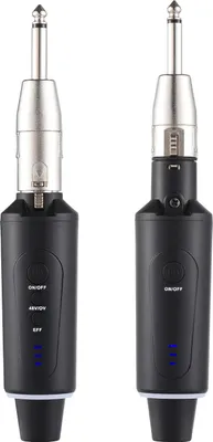 Obrázok produktu pre Bezdrôtový mikrofón Xlr vysielač a prijímač 48V UHF bezdrôtový mikrofónový systém pre audio mixér Elektrická gitara Basgitara Nabíjateľné bezdrôtové dynamické mikrofónne vysielače prijímače