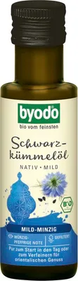 Produktbild von Schwarzkümmelöl Nativ und Mild 100ml von Byodo