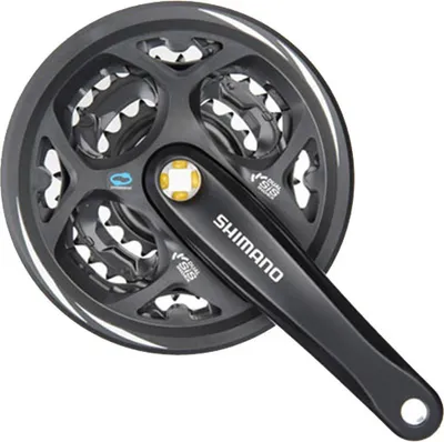 Produktbild von Shimano Altus FC-M311 Kurbelgarnitur 42/32/22 schwarz Kurbelarmlänge 175