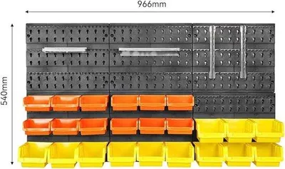 Produktbild von Famanu Werkstattregal - 34-teilig, 965 x 540 mm