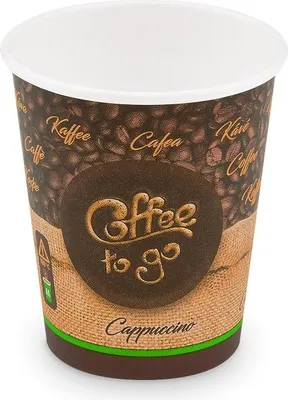 Obrázok produktu pre Papierový pohár Coffee to go 280 ml, priemer 80 mm - 50 ks