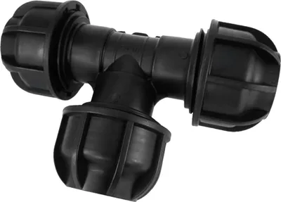 Produktbild von PE Rohr Verschraubung Klemmverbinder Fitting T-Stück 25 mm