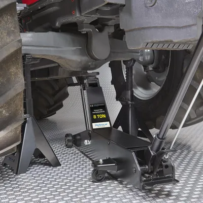 Productafbeelding van Werkplaatskrik 8 ton met hoge assteunen 12 ton