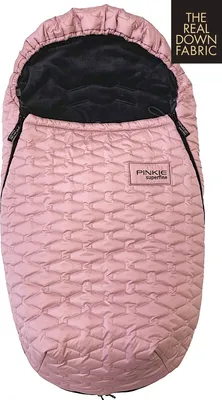 Produktbild von Daunen Winterfußsack Superfine Light Pink