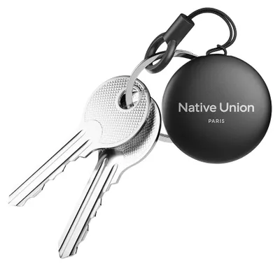 Image de Native Union, traceur Bluetooth compatible avec Apple Find My, avec fonction sonnerie, IP53, noir