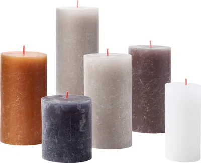 Immagine prodotto di Set di 6 candele Bolsius, multicolore