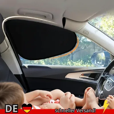 Produktbild von SEAMETAL Elektrostatische Sonnenblende für Auto-Seitenfenster 4-lagige