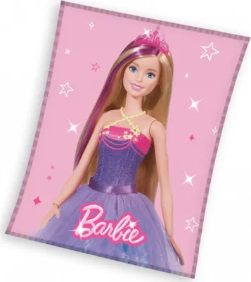 Produktbild von Baby-Fleecedecke Barbie-Prinzessin 150x200 cm