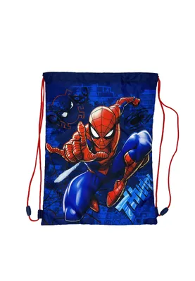 Produktbild von Sporttasche Kinder Turnbeutel Schuhbeutel Spiderman Jungen