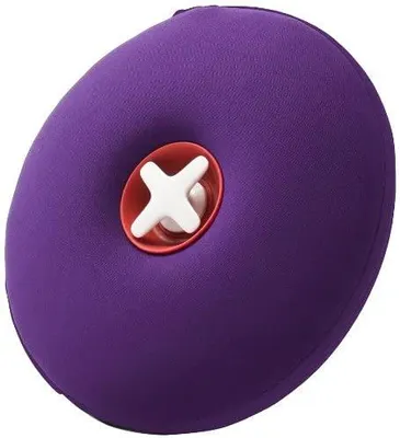 Produktbild von Depot4Design Authentics Pill Wärmflasche creme violett Lila, 1.9 L Ø 24,5 cm PVC / ABS / Nylon 1239854