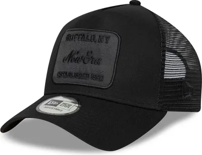 Produktbild von New Era A-Frame Trucker Cap - BRAND PATCH schwarz