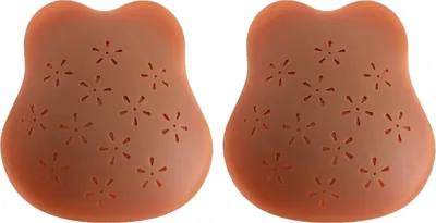 Produktbild von 1 Paar Damen-Brustpolster aus Silikon, schweißfest, rutschfest, unsichtbar, verdickte Bruststütze, klebrige Pasties, Brustwarzenabdeckungen, trägerloser selbstklebender BH, Damen-BH-Einsätze