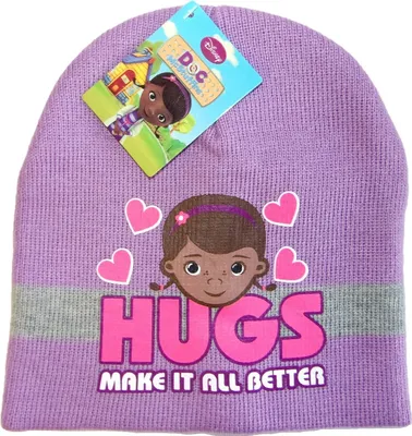 Image de Bonnet Disney Doc McStuffins pour filles violet 52