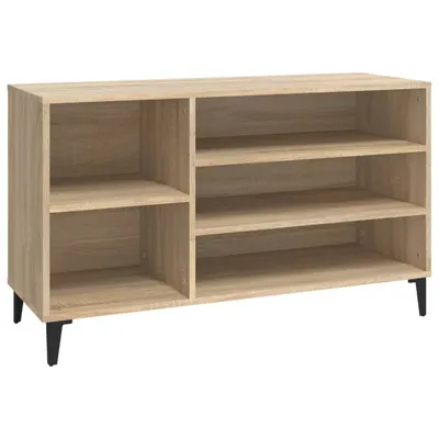 Zdjęcie produktu dla vidaXL Stojak na buty dąb sonoma 102x36x60 cm Materiał drewnopochodny