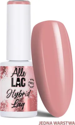 Immagine prodotto di Smalto ibrido LED/UV gel Nude Dry Rose AlleLac senza HEMA/Di-HEMA 6 g