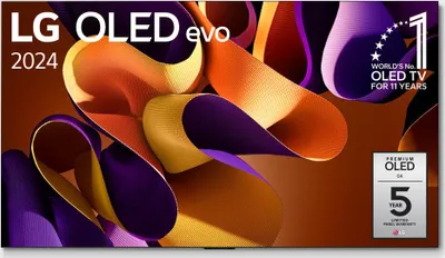 Produktbild von LG OLED evo C4 OLED83G48LW, 2,11 m (83"), 3840 x 2160 Pixel, OLED evo, Smart-TV, WLAN, Schwarz