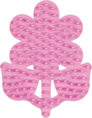 Produktbild von Hama® Bügelperlen Midi - Stiftplatte Blume klein pink