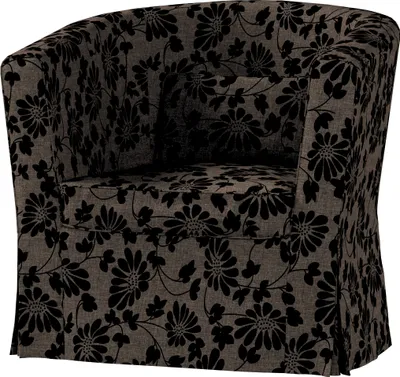 Produktbild von Dekoria Bezug für Ektorp Tullsta Sessel, braun-schwarz, 79cm x 69cm x 78cm