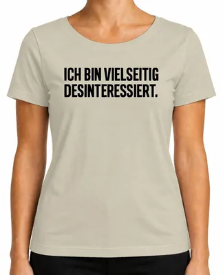 Imagen del producto de Camiseta para mujer, diseño irónico y sarcástico, con motivos de la naturaleza