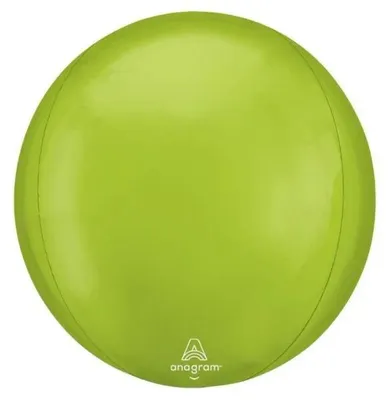 Image de Ballon en aluminium vert « Vibrant green » - Anagram