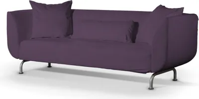 Produktbild von Dekoria Bezug für Strömstad 3-Sitzer Sofa, violett, Bezug für Sofa Stromstad 3-sitzer