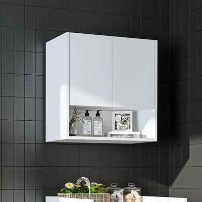 Produktbild von Roomart Waschmaschinen-Überbauschrank 65 cm breit, Weiß