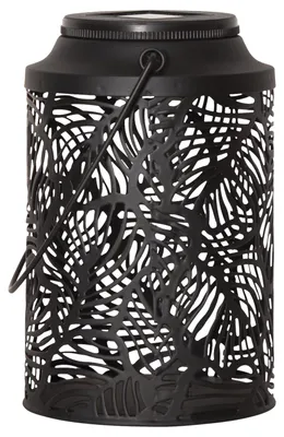 Produktbild von STAR TRADING LED Solar Deko Leafy Laterne 17x11,5cm