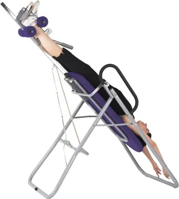 Produktbild von Massageliege, Inversionsbank mit grauem Rahmengestell, div. Farben, Farbe:51 iris