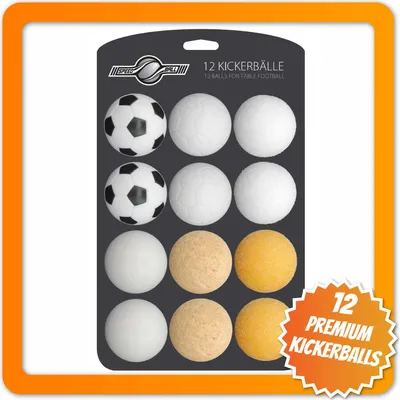Obrázok produktu pre 12x sada loptičiek na stolný futbal od spoločnosti Speedball