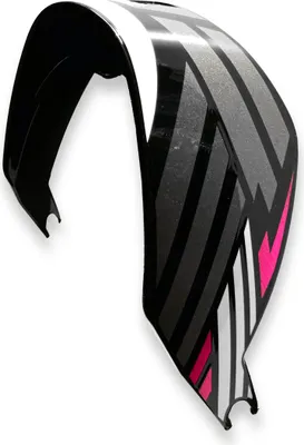 Obrázok produktu pre Spoiler zadnej aerodynamickej lesklej čiernej prilby Nolan X-804 RS U.C Spectre 21