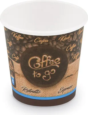 Produktbild von 500x Kaffeebecher XS 'Coffee To Go' für Espresso Ristretto 80 ml 110 ml