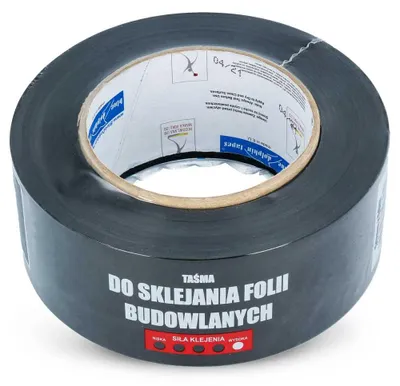 Produktbild von Blue Dolphin Baustellenfolie Klebeband 50 m x 50 mm für den Außenbereich