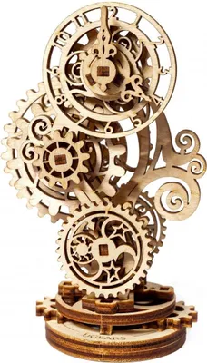 Produktbild von 3D-Holz-Steampunk-Uhr 2.0 uGEARS-Puzzle