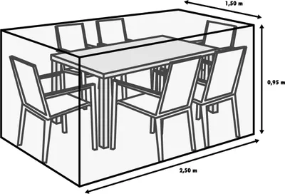 Produktbild von Primaster Schutzhülle Exclusive Sitzgruppen, 250 x 150 cm