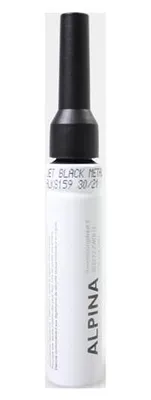 Produktbild von Alpina Lakstift Jet Black Metallic Matt