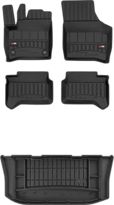 Produktbild von FROGUM Gummimatten Auto Fußmatten + Kofferraummatte für Skoda Citigo-e iV 2019-20