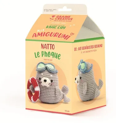 Produktbild von Minigurumi-Set „Seehund“ – Graine Creative