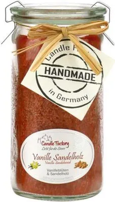 Produktbild von Candle Factory Mini Jumbo Vanille Sandelholz Duftkerze 307089