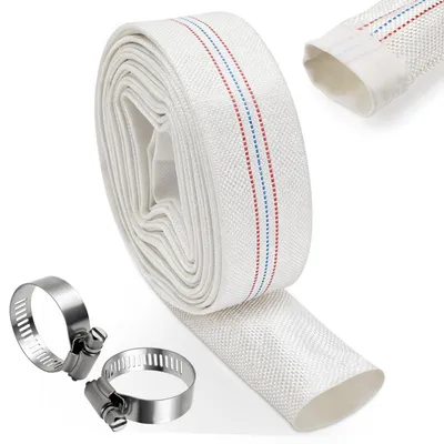 Produktbild von Flacher Gartenschlauch, 32 mm, für Garten und Bau (10 m)
