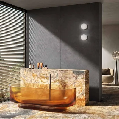 Imagen del producto de CASA39. Gres porcelánico con efecto cemento. 120x120 cm. Marca: La Faenza