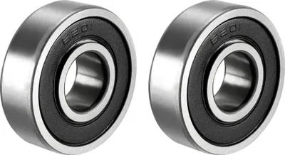 Produktbild von 2Stk. Rillenkugellager 6201RS doppelt versiegelt 12mmx32mmx10mm Kohlenstoffstahl Kohlenstoffstahllager