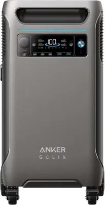 Produktbild von Anker Solix F3800 tragbare Powerstation, 3840Wh, LiFePO4, 6000W, 120V/240V, Solargenerator für Häuser, Wohnmobile, Camping