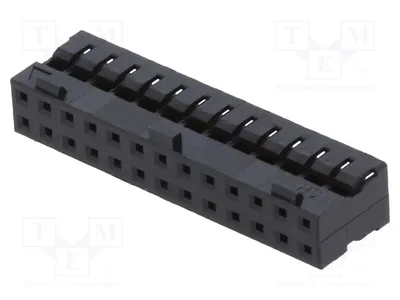 Produktbild von 10x 2mm MGrid WtB Rec Crp Hsg Blk 26Ckt 51110-2651 Sonstige Molex-Steckverbinder