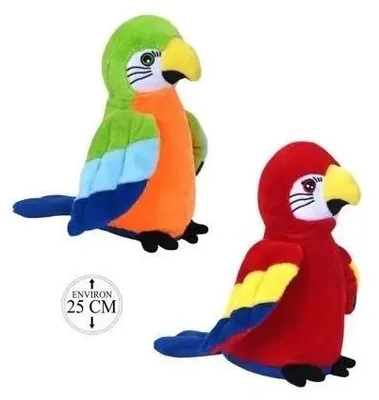 Zdjęcie produktu dla Pluszak Bozami Papuga 25cm mix - Ciuciubabka