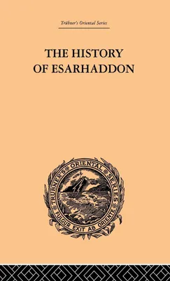 Produktbild von The History of Esarhaddon