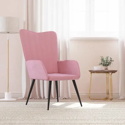 Produktbild von Maison Exclusive - Relaxsessel Rosa Samt